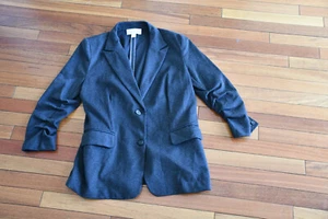 Michael Kors Women Gray Blazer Jacket Size XL - Picture 1 of 6