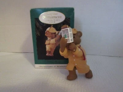 Hallmark Keepsake Holiday Pursuit 1994 adorno de Navidad NUEVO Club de Coleccionistas Foto 1 de 4