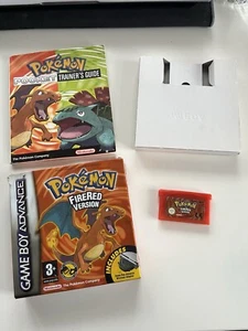 Pokemon Fire Red Version Nintendo Gameboy Advance UK PAL Genuine - Picture 1 of 10