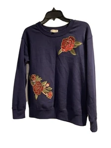 Felpa Pullover Ultra Flirt Junior Blu Taglia S - Foto 1 di 4