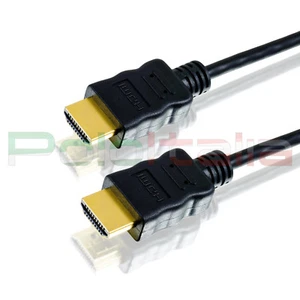 Cavo 0,5m HDMI 1.4 High speed 3d 4k oro Full hd tv pc Xbox360 PS3 PS4 corto 50cm - Foto 1 di 3