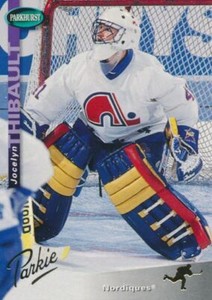 1994-95 Parkhurst GOLD #189 JOCELYN THIBAULT - Quebec Nordiques