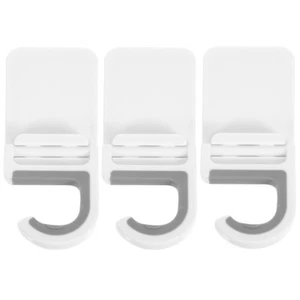 3pcs Broom Mop Grippers Garage Broom Holder Broom Mop Storage Rack - Picture 1 of 12