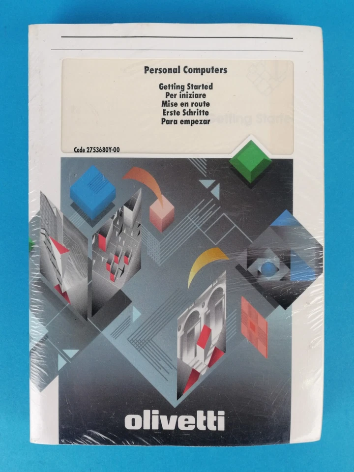 Olivetti Personal Computer - Getting Started - Original Manual - Sealed - Image 1 of 4