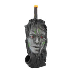 Resin Handmade Water Pipe Groot Home Decoration Side Table Figure Sculpture - Picture 1 of 7