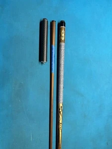 Custom Jeffrey Tucker Bacote, Splated Maple Pool Queue, 30" Kielwood Schaft, 3/8X10 - Bild 1 von 10