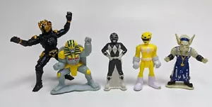 Lote de mini figuras Bandai Power Rangers Mighty Morphin 1995 PVC Rangers #2 - Imagen 1 de 1