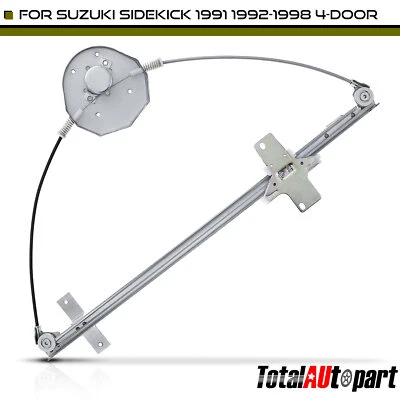 Regulador de janela manual para Suzuki Sidekick 1991 1992 1993-1998 dianteiro direito destro - Imagem 1 de 4