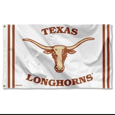 Texas FLAG 3X5 Longhorns Football New Fast USA Shipping Long Horn Cover