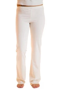 Mujer 100% Algodón Orgánico Pijama Parte inferior Damas Prendas para dormir Blanco Sin teñir Grande - Imagen 1 de 12