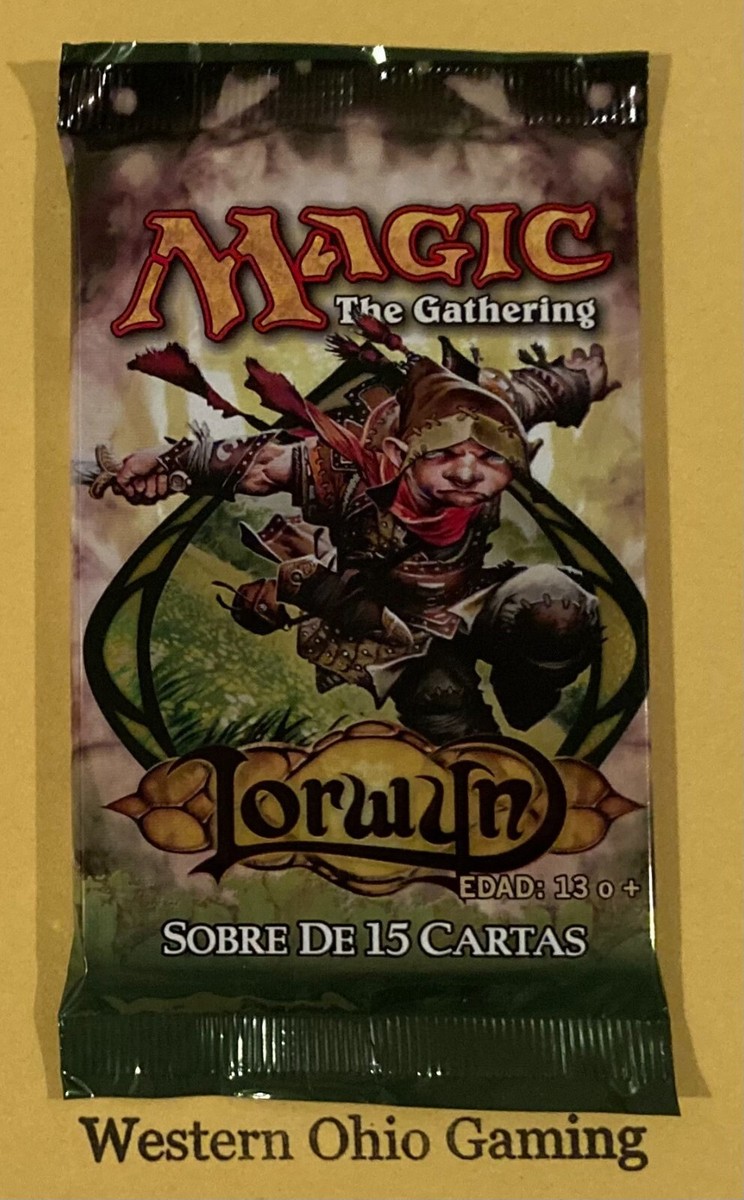 Lorwyn Tournament packs 1箱 Lorwyn - Tournament Pack - YouTube
