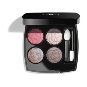 CHANEL LES 4 OMBRES #387 UTOPIA Camelia Futura Quadra Eyeshadow Palette JAPAN - Picture 1 of 4