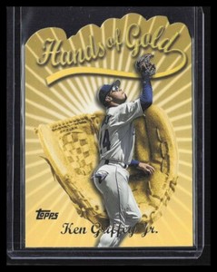KEN GRIFFEY JR 1999 Topps Hands Of Gold #HG3 MARINERS