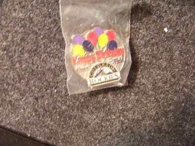 Colorado ROCKIES Happy Birthday pin Coors Field SGA version 2 - Image 1 of 4
