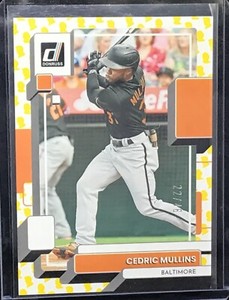 Cedric Mullins SSP #d /46 2022 Donruss PRESIDENTIAL COLLECTION Parallel #172