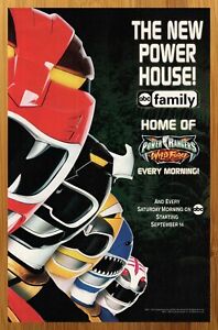 2002 Power Rangers Wild Force TV Series Print Ad/Poster Official Show Promo Art