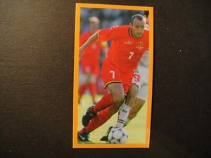 MARC WILMOTS SCHALKE 04 BELGIUM FOOTBALLER #32 WORLD CUP FOOTBALLER