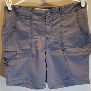 Pantalones cortos cargo para mujer Sonoma gris oscuro talla 12 P - Imagen 1 de 6