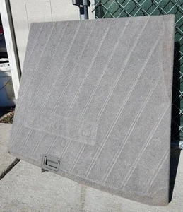 2003-2008 Subaru Forester Trunk Carpet Spare Cover Floor Rear Panel Grey OEM - Picture 1 of 3