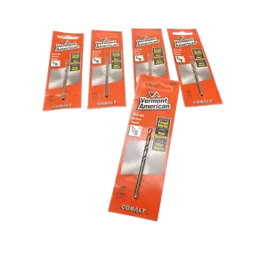 Menge 5 Vermont American 12658 Kobalt Bohrer 1/8 Zoll - Bild 1 von 1