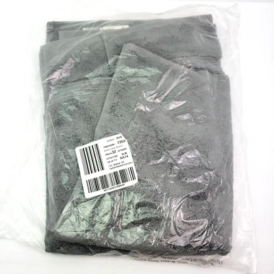 Toalla de mano de baño Hudson Park Collection Home gris esterlina de algodón hecha en Turquía Foto 1 de 3