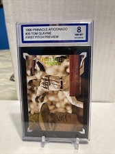 1996 pinnacle aficionado first pitch preview #35 Tom Flavone ISA 8