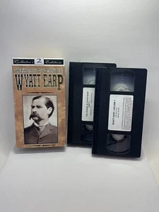 The Sheriff of Tombstone Wyatt Earp 2 VHS Tape Box Set Collector's Edition 1993 - Picture 1 of 6