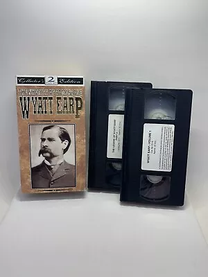 The Sheriff of Tombstone Wyatt Earp 2 VHS Tape Box Set Collector's Edition 1993 - Image 1 of 4