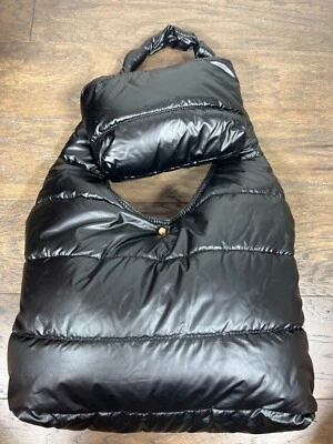 Bolso de Hombro Hobo Acolchado Anthropologie DAILY PRACTICE y Bolsa Negro Nuevo sin Etiquetas Foto 1 de 4