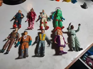 Ghostbusters Filmation años 80 vintage conjunto 9 figuras de vinilo figuras, difíciles de conseguir. - Imagen 1 de 8