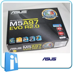 Placa base ATX ASUS M5A97 EVO R2.0 ddr3 Socket AM3 con Accesorios - Imagen 1 de 1