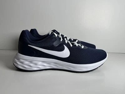 Nike Revolution 6 NN Running Shoes Men’s Size 10 Midnight Navy White DC3728-401 - Image 1 of 4
