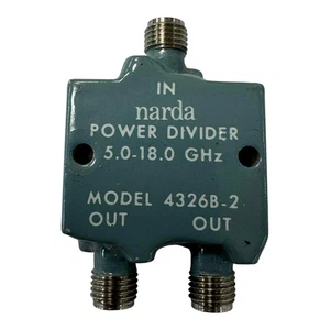 4326B-2 Narda Koaxial Power Divider Combiner SMA 2-Wege 5-18Ghz - Bild 1 von 1