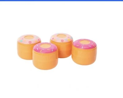 Paquete de 4 huevos en forma de rosquilla de Pascua decoración de fiesta de vacaciones de Pascua niños Foto 1 de 4