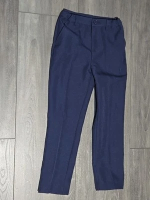 H & M Kids Adjustable Waist Suit Pants - Dark Blue Size 5-6 Years - Image 1 of 4