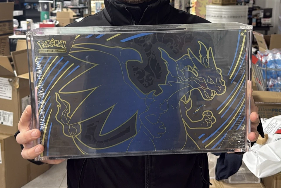 Case in acrilico per UPC M2 Mega Charizard ex - Immagine 1 di 1