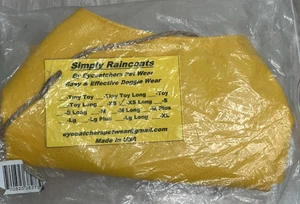 Simply Raincoats for XS Long Doggie Wear - Picture 1 of 3
