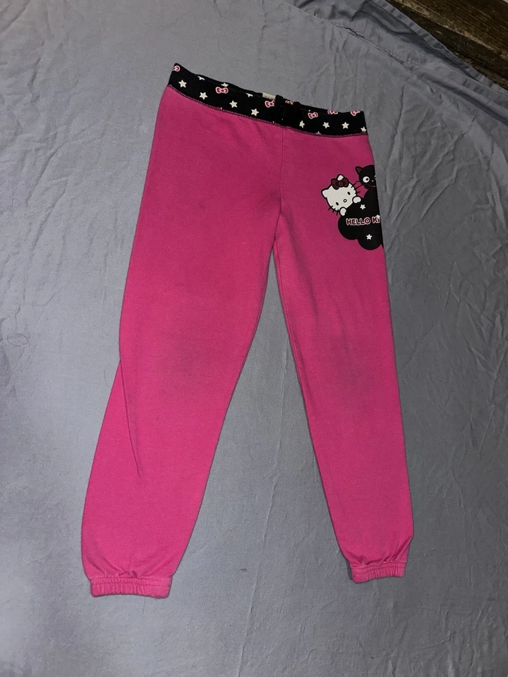 Пижамы для девочек Hello Kitty Sanrio розовые размер маленький - Изображение 1 из 4