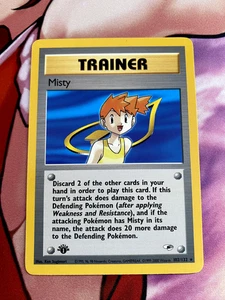 Misty (102) 1st ED - Gym Heroes - 102/132 - Near Mint - Bild 1 von 2