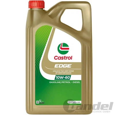1X 5L CASTROL EDGE 10W60 Adatto Per BMW M Modelli Sportivi Supercar - Immagine 1 di 4