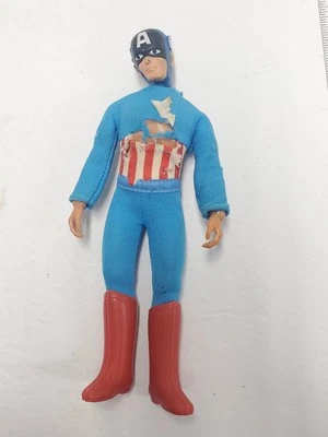 Mego CAPTAIN AMERICA Vintage 1974 Original Type 1? Action Figure Suit Boots - Image 1 of 4