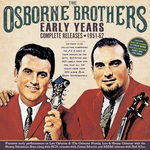The Osborne Brothers - Early Years: Complete Releases 1951-62 [Used Very Good CD Foto 1 de 1