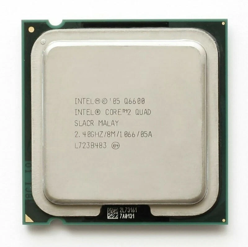 Intel Core 2 Quad Q6600 CPU SLACR 2.4GHz 8MB 1066MHz Socket 775 Processors - Image 1 of 1