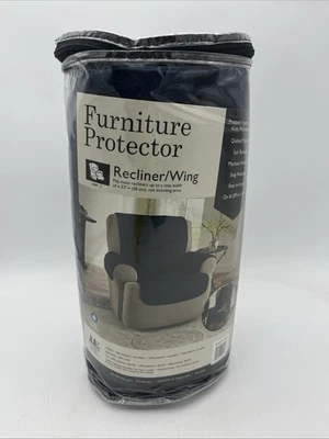 Protector Mueble Reclinable Impermeable 5 Estrellas Azul Marino - Nuevo Foto 1 de 4