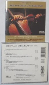 Sebastiano CALTABIANO: Piano Trio, Cello Sonata, Piano Sonatina - OOP - Picture 1 of 1