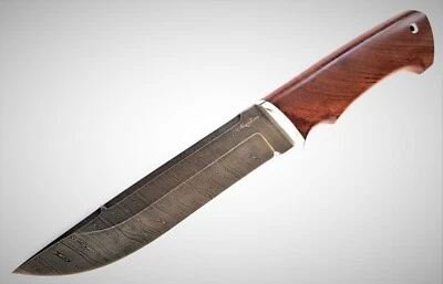 Damaszener Stahl Damast Outdoor JagdMesser Nazarov Knives Handarbeit HRC62 Вепрь - Bild 1 von 4