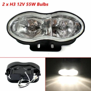 1PC Custom Dual Motorcycle Headlight Kit Fit For Streetfighter Cafe Racer Bobber - Bild 1 von 13