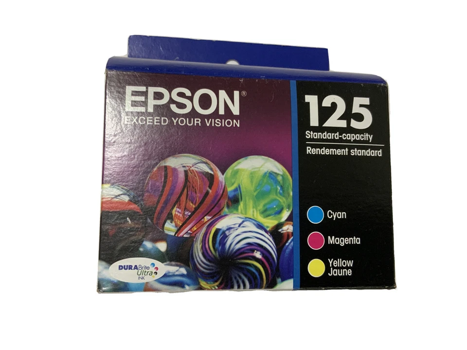 125 (T125520) Yellow/More than one color/Cyan Ink Cartridge