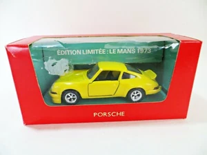 VEREM 602 'PORSCHE 911 RS LE MANS 1973 CAR' #42' YELLOW. 1:43. MIB/BOXED Ltd Ed. - Picture 1 of 8