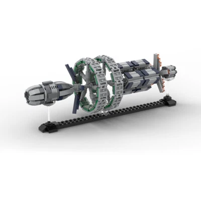 Oldest Space Station in Video Game with Stand 1:20000 scale 493 Parts MOC-129155 - Image 1 of 4